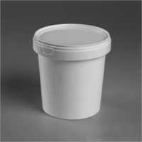 1100ml Temper Evident Round White Transparent Container