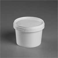 300ml Temper Evident Round White Transparent Container